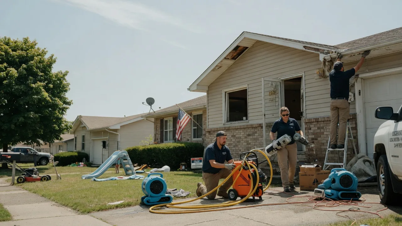 Water Damage Restoration in Fate, TX near me
